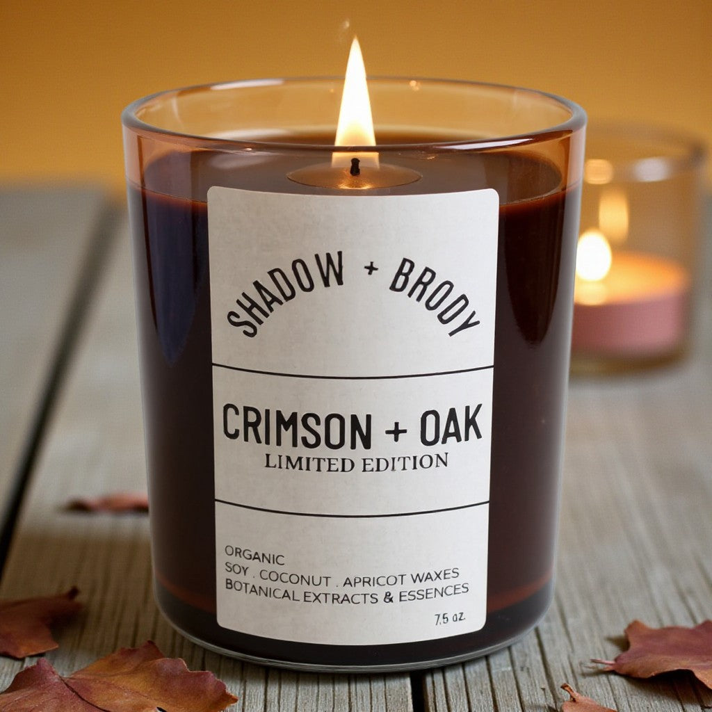 CRIMSON + OAK - Limited Edition Luxury Candle