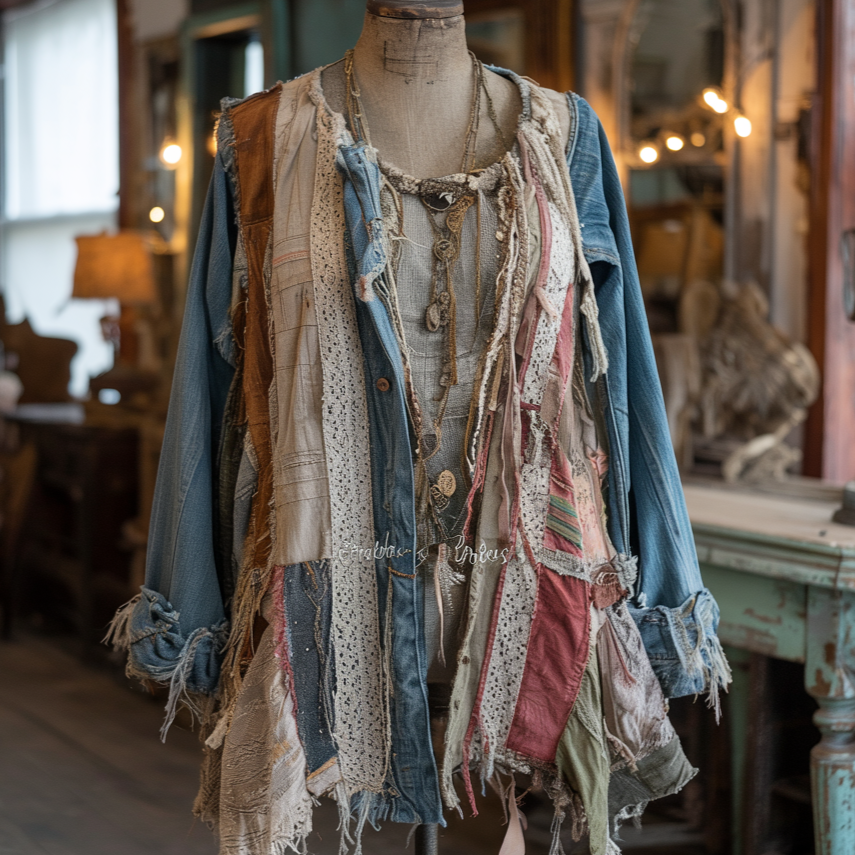Patchwork Tattered Tunic