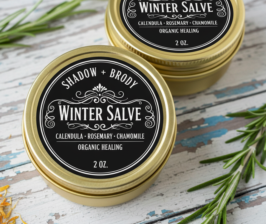 WINTER SALVE | ORGANIC | Healing with Calendula +