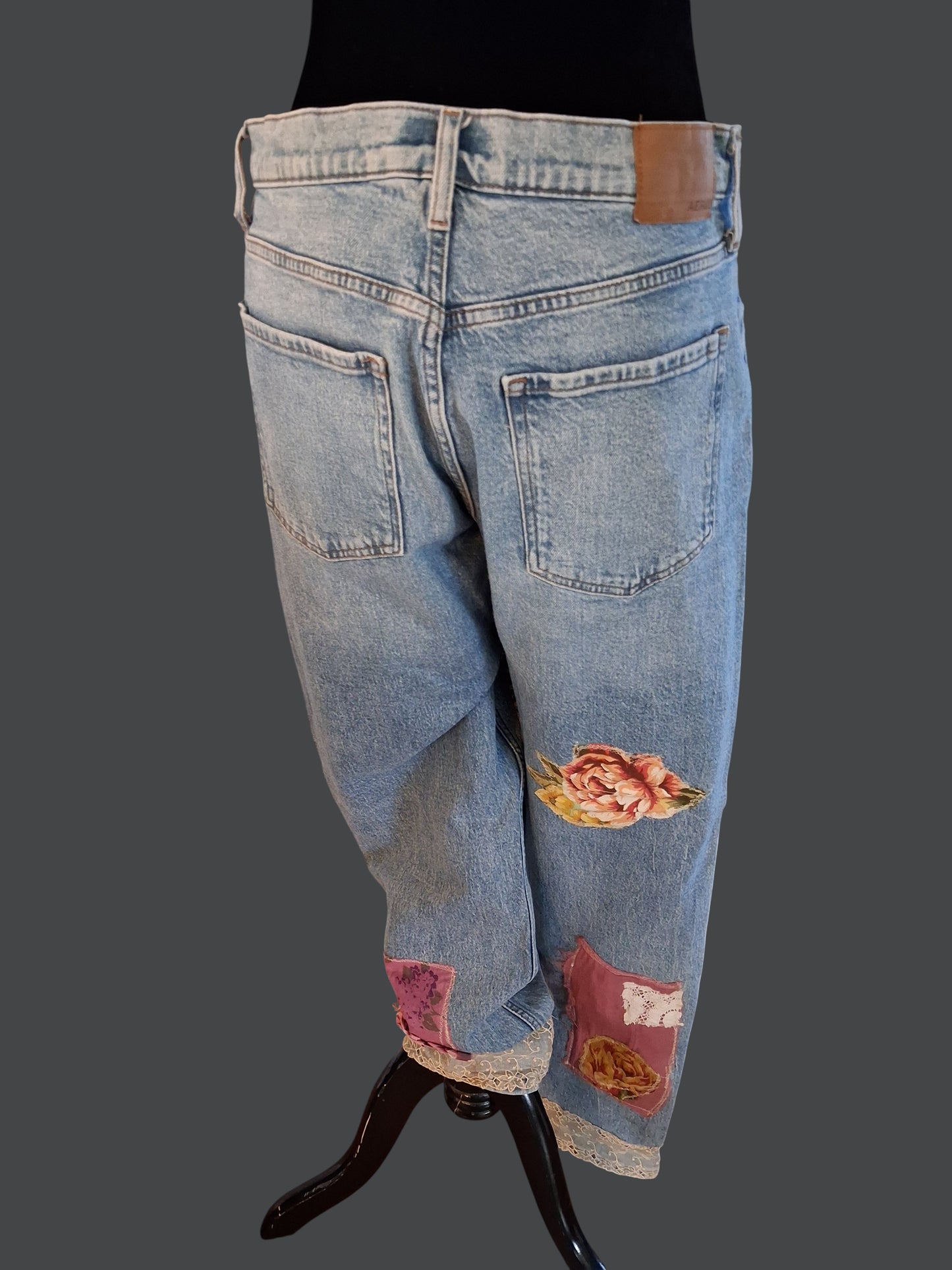 FLORA PATCHWORK JEANS