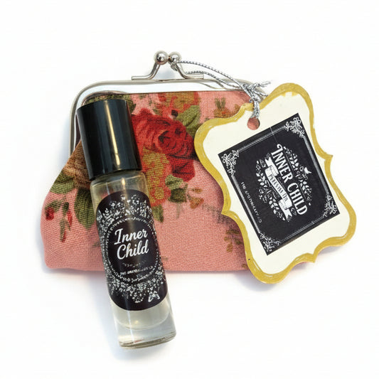 INNER CHILD PERFUME OIL - Pink Floral Purse