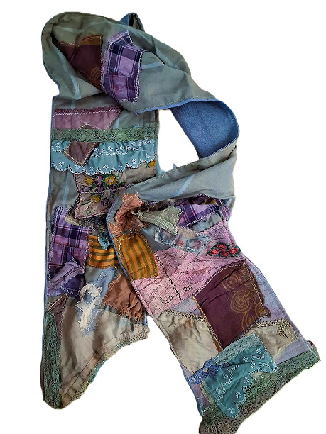 Artistry Scarf - Faded Blues