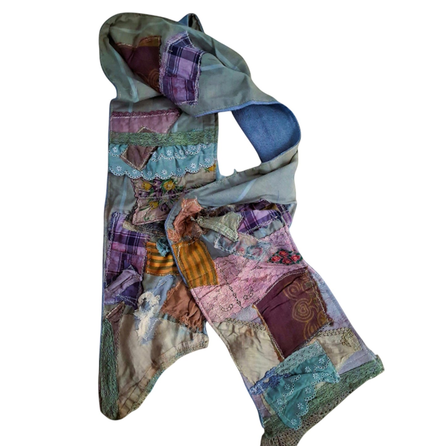 Artistry Scarf - Faded Blues