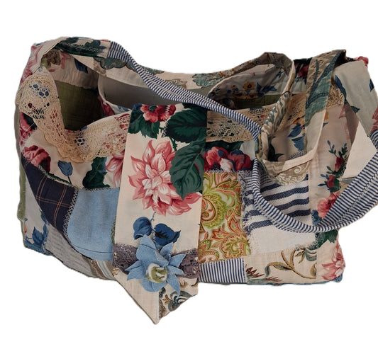 SHABBY BOHO TOTE