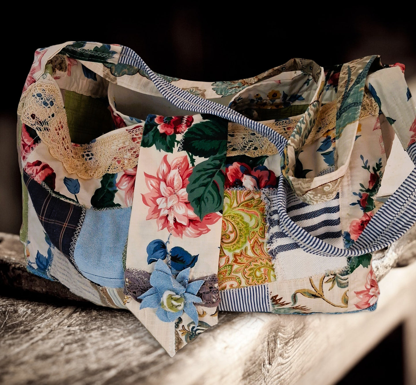 SHABBY CHIC - BOHO TOTE