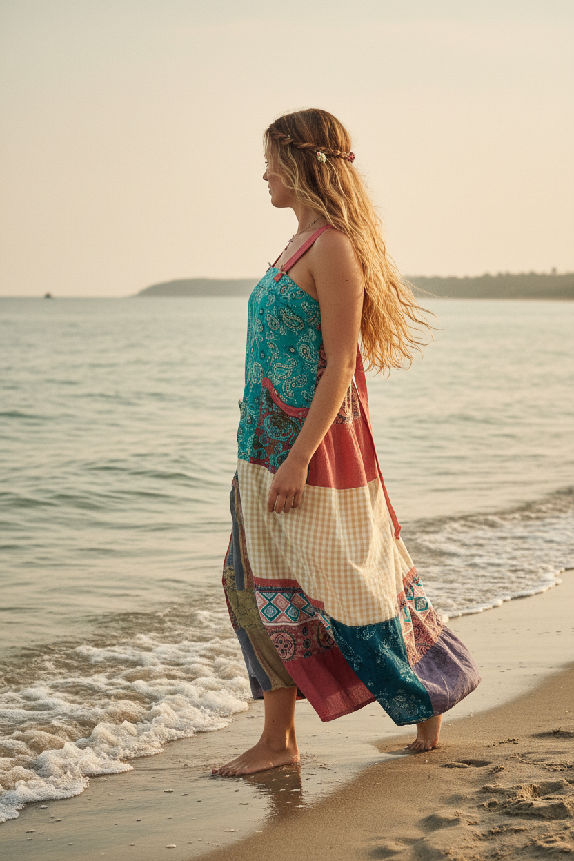 GYPSY SOUL | BoHo Apron Dress | O/S