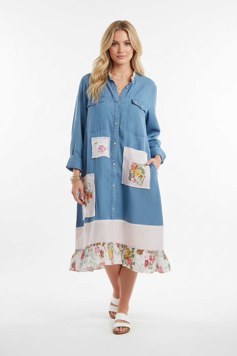 Blonde model - casual