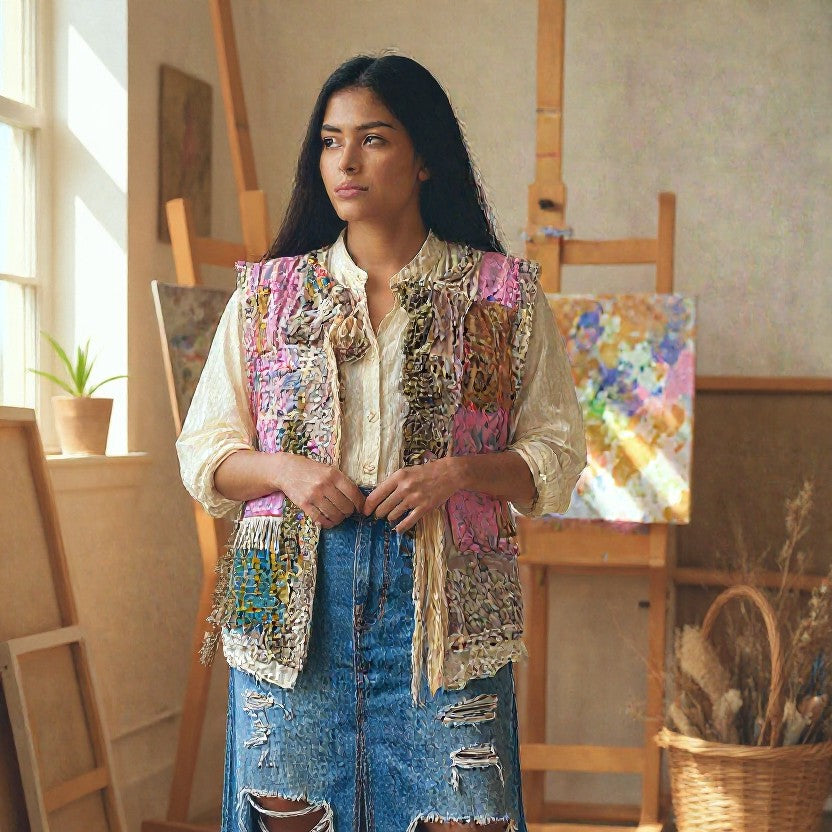 Upcycled Gypsy Vest