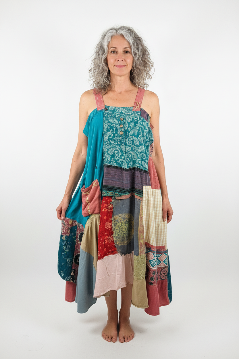 GYPSY SOUL | BoHo Apron Dress | O/S