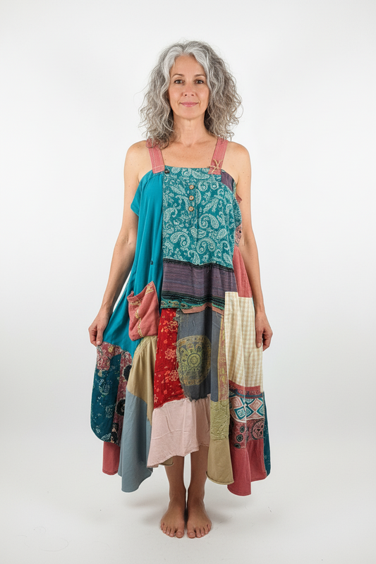 GYPSY SOUL | BoHo Apron Dress | O/S