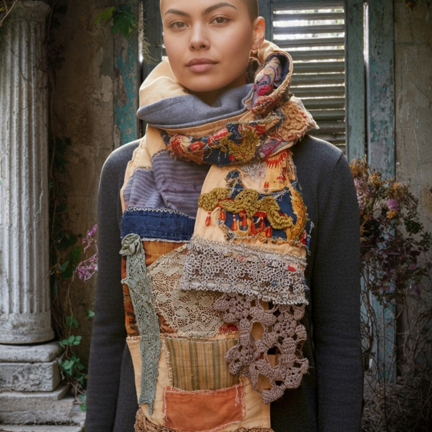 Artistry Scarf - Nantucket Gardens
