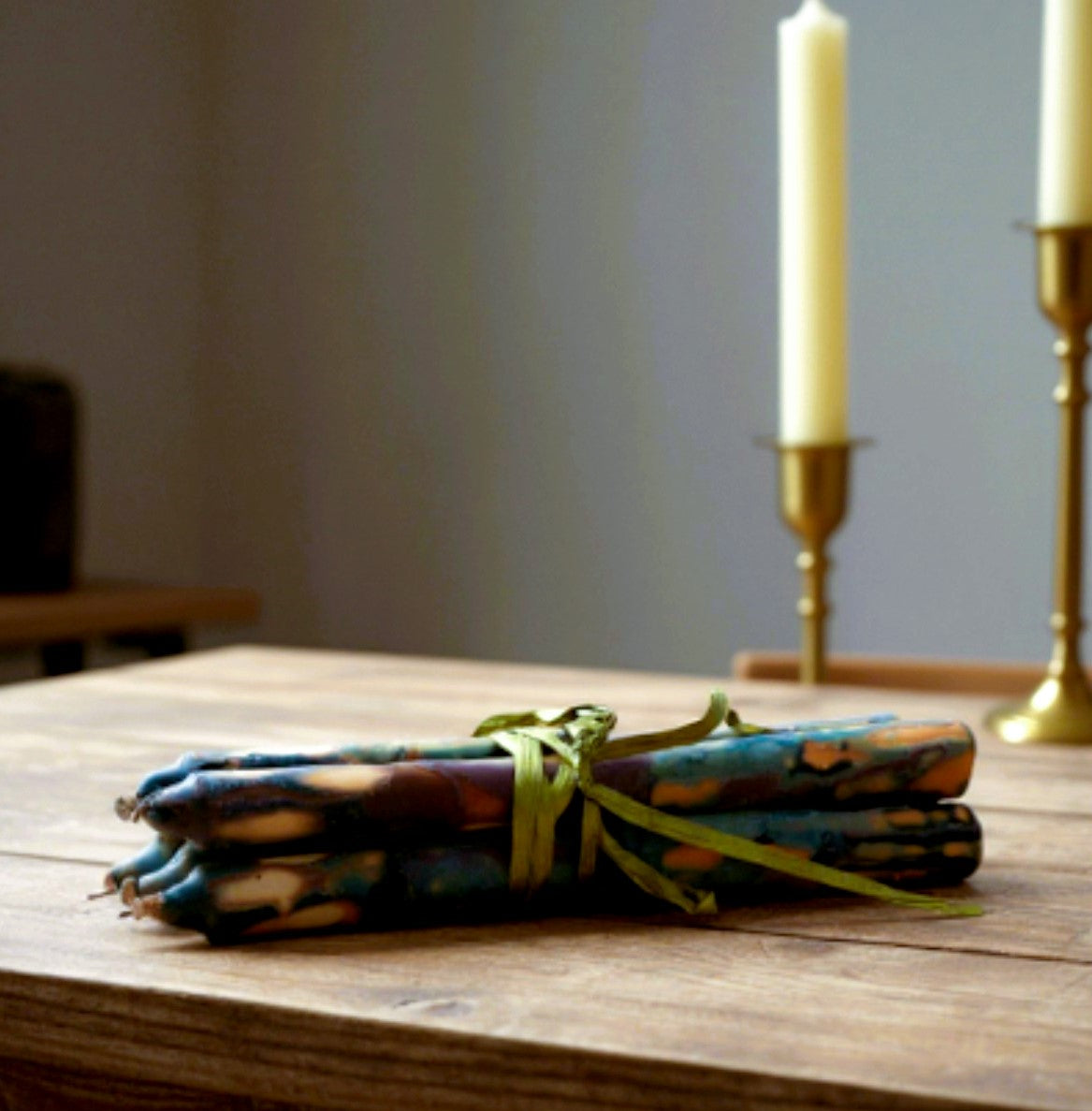 Limited Edition - HAND DIPPED  - Taper candles